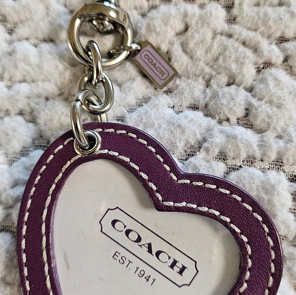EUC Coach Picture Frame Bag Charm - Picture 4 of 5